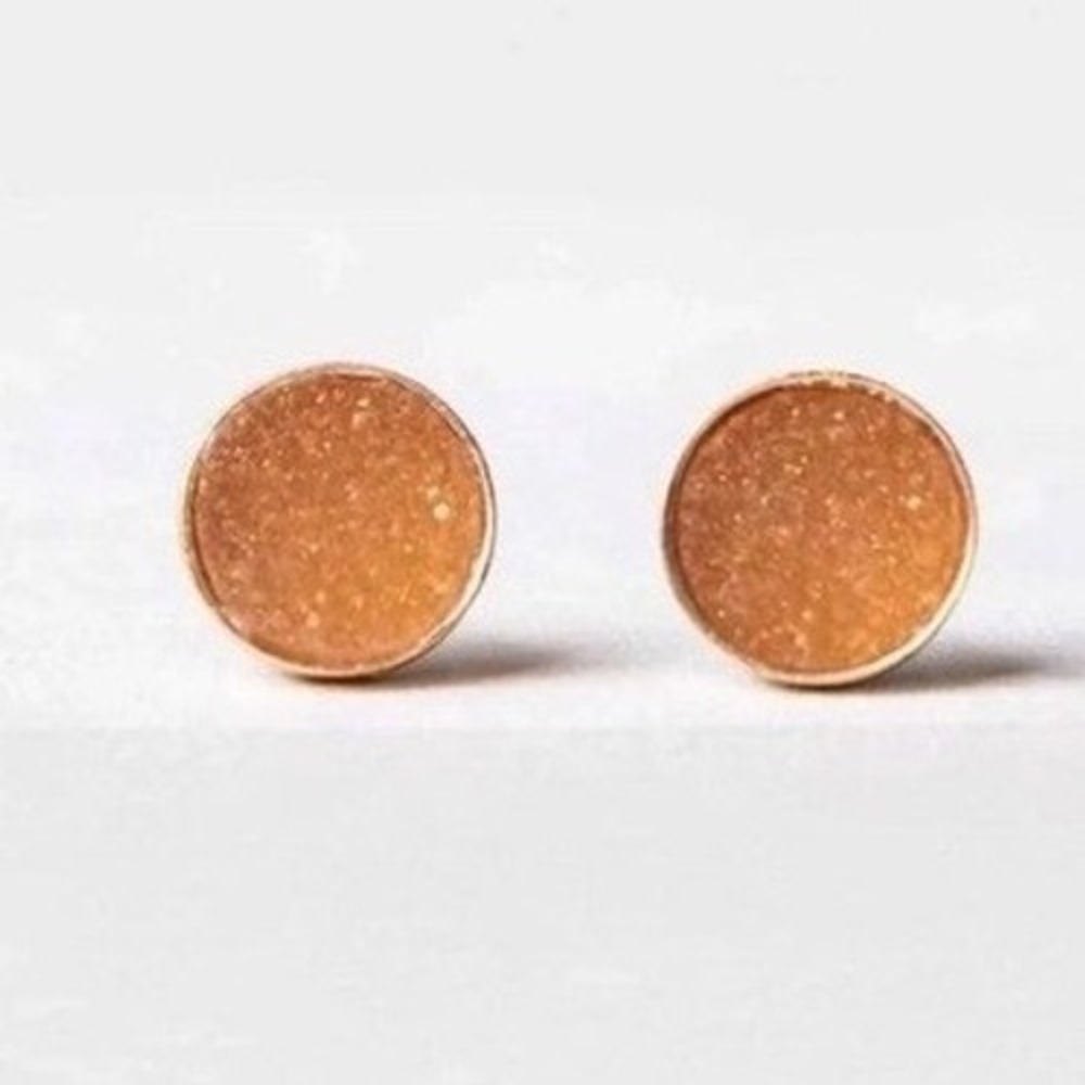 Plunder Dove‎ (druzy) Earrings